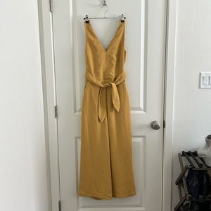 Aritzia Wilfred Ecoulement Jumpsuit - Golden Yellow (6)